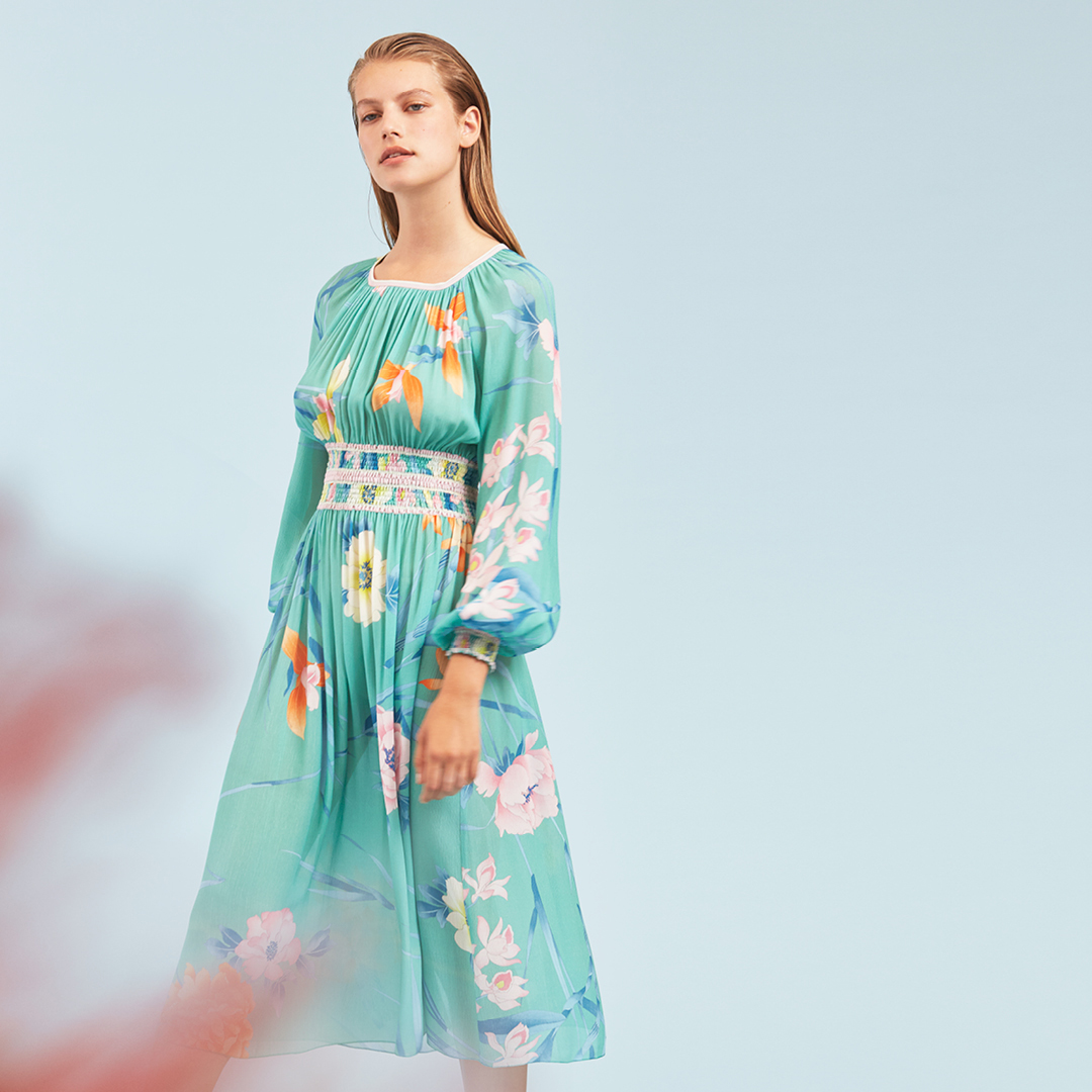 RObe longue Leonard Paris